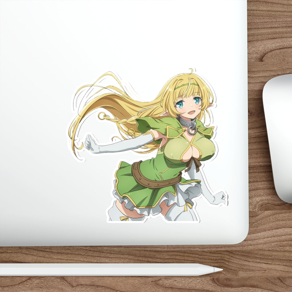 Sexy Shera L. Greenwood How Not to Summon a Demon Lord Waterproof Sticker - Ecchi Vinyl Decal