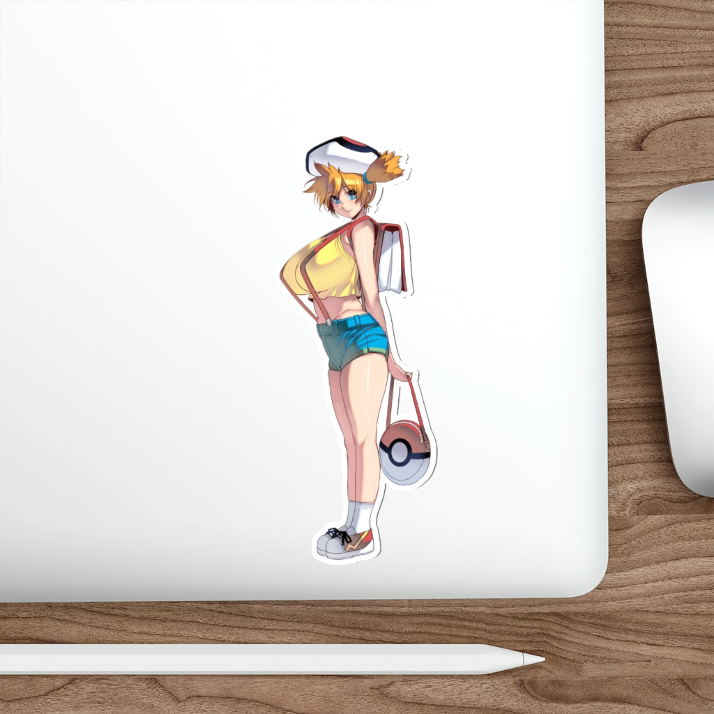 Big Boobs Misty Pokemon Waterproof Sticker - Ecchi Vinyl Decal