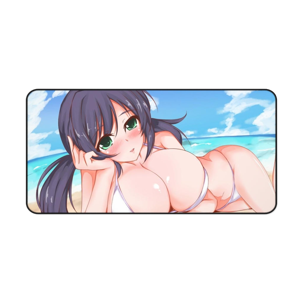 Toujou Nozomi Love Live Huge Bikini Boobs Desk Mat - Non Slip Mousepad