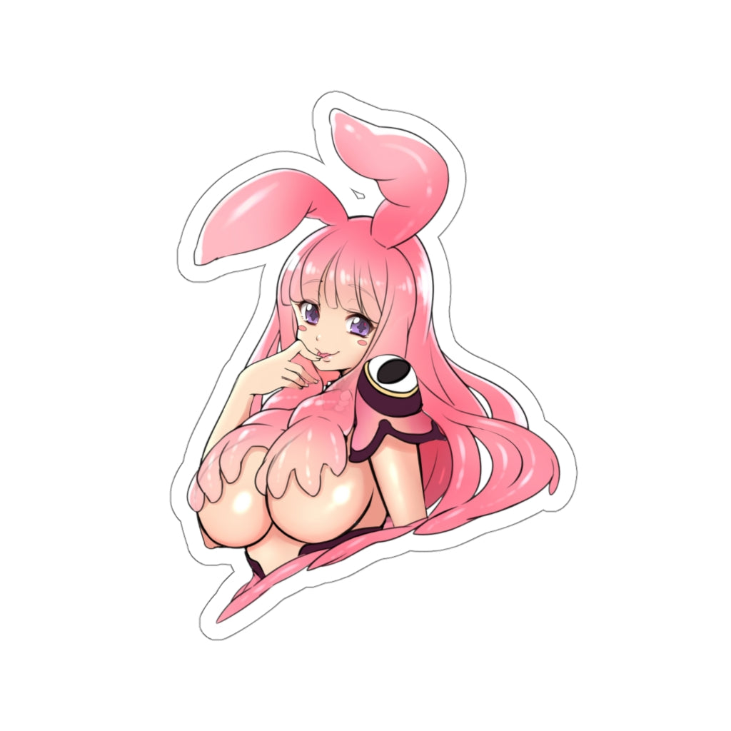 Sexy Peeker Melona Queen's Blade Waterproof Sticker - Ecchi Vinyl Decal