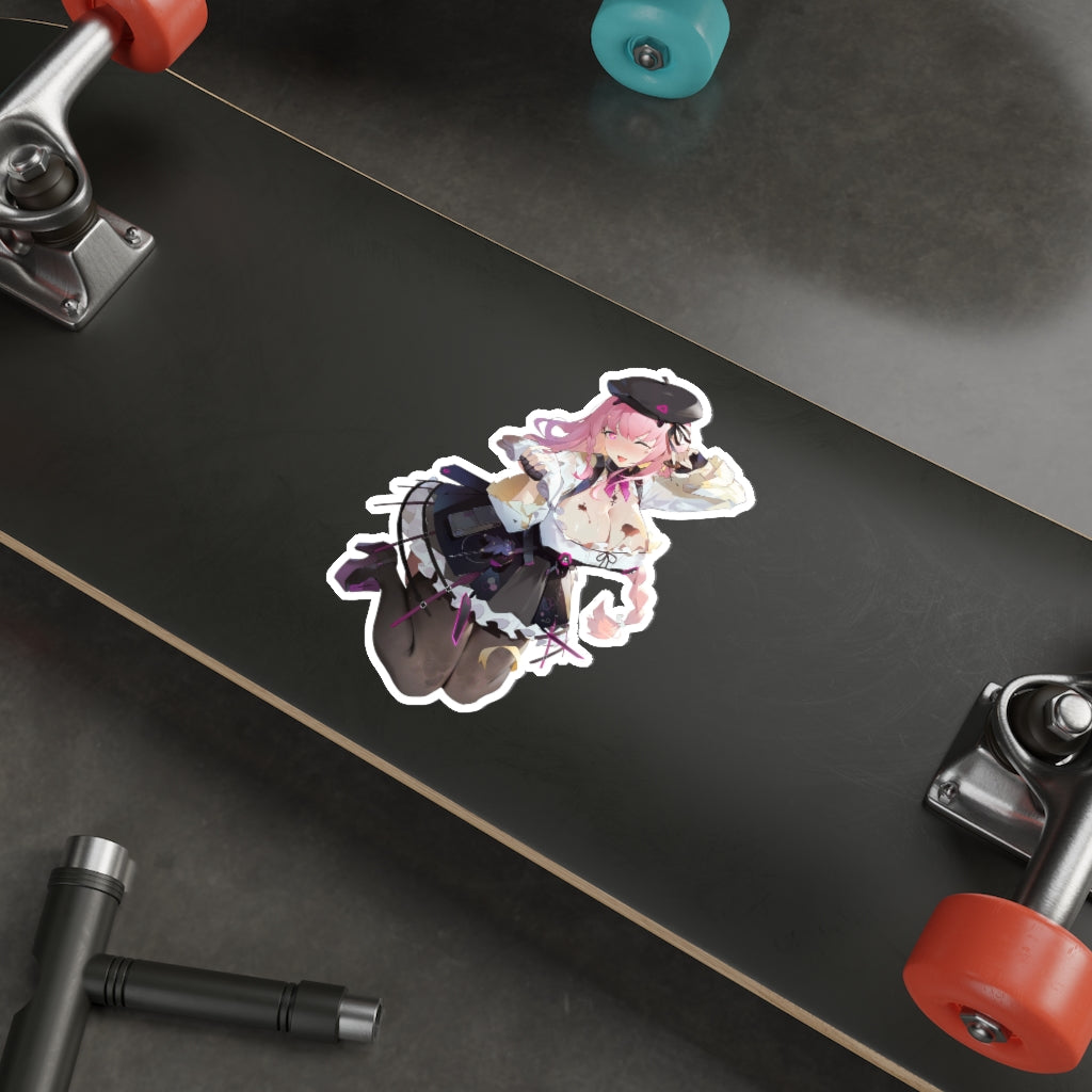 Punishing Gray Raven Sexy Ella Waterproof Sticker - Ecchi Vinyl Decal