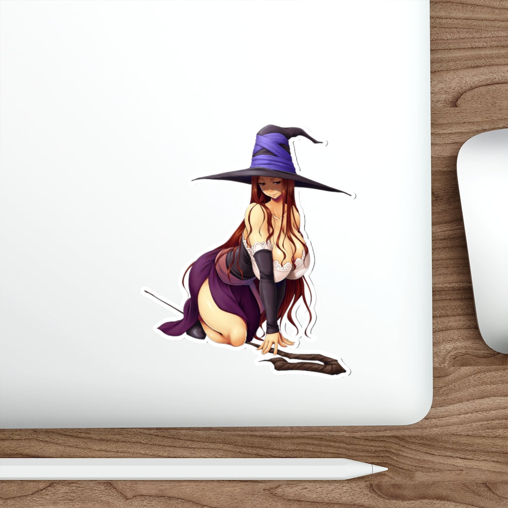 Sexy Sorceress Dragon's Crown Waterproof Sticker - Ecchi Vinyl Decal