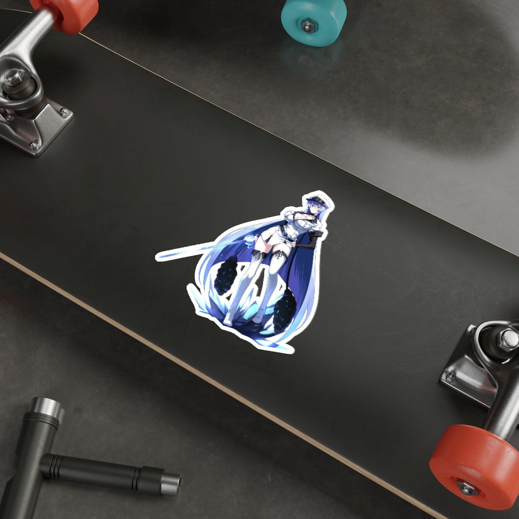 Akame Ga Kill General Esdeath Waterproof Sticker - Ecchi Vinyl Decal