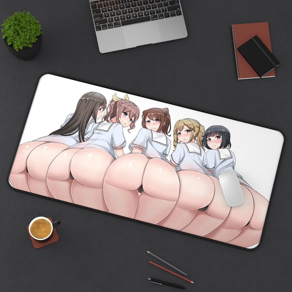 Waifus Butts Mousepad - Ecchi Desk Mat - Large Desk Mat - MTG Playmat