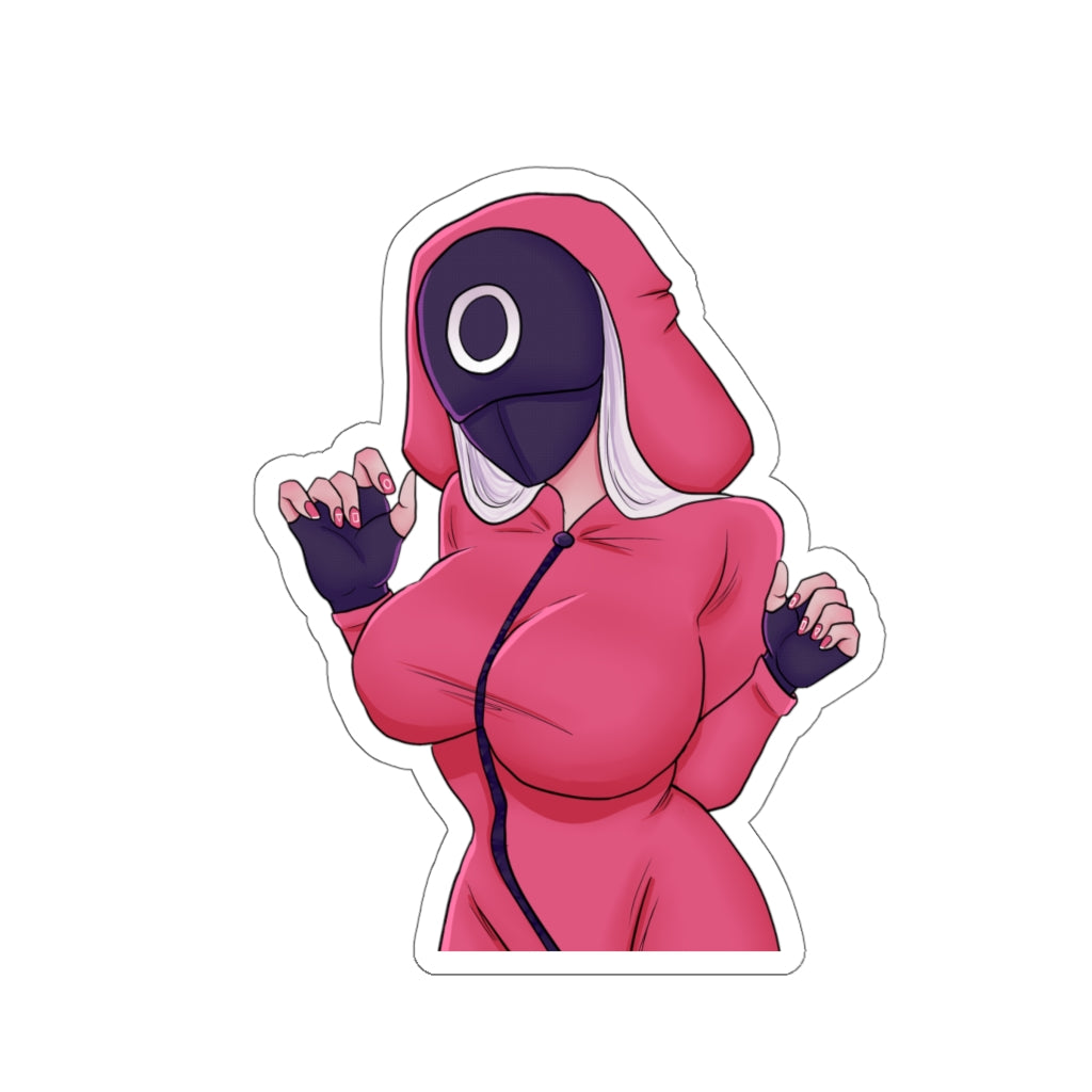 Sexy Squid Game Waterproof Sticker - Ecchi Vinyl Decal