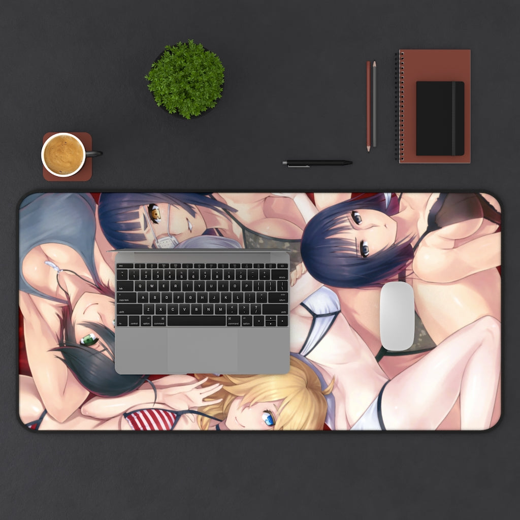 Jormungand Bikini Waifus Mousepad - Gaming Playmat