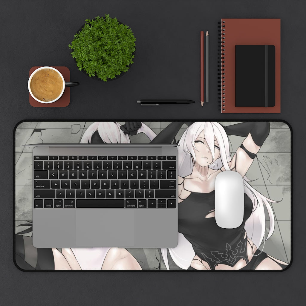 Nier Automata Androids Waifus Mousepad - Large Ecchi Desk Mat - Mouse Pad - Sexy Gaming Playmat