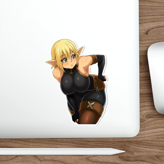 Evangelyne Wakfu Big Boobs Waterproof Sticker - Ecchi Vinyl Decal