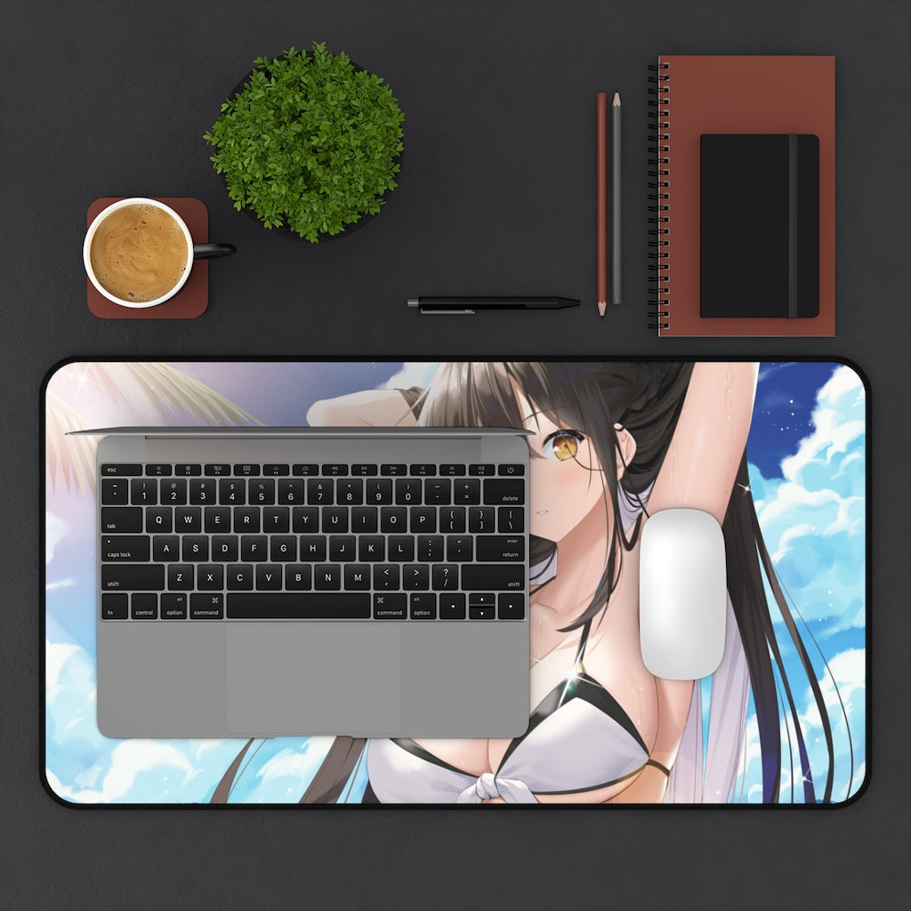 Elsword Sexy Mousepad - Big Boobs Bikini Ara Haan Desk Mat - Ecchi Playmat