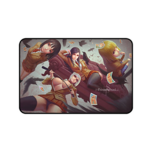 Prison School Sexy Waifus Manga Desk Mat - Anime Mousepad - Sexy Girls Playmat