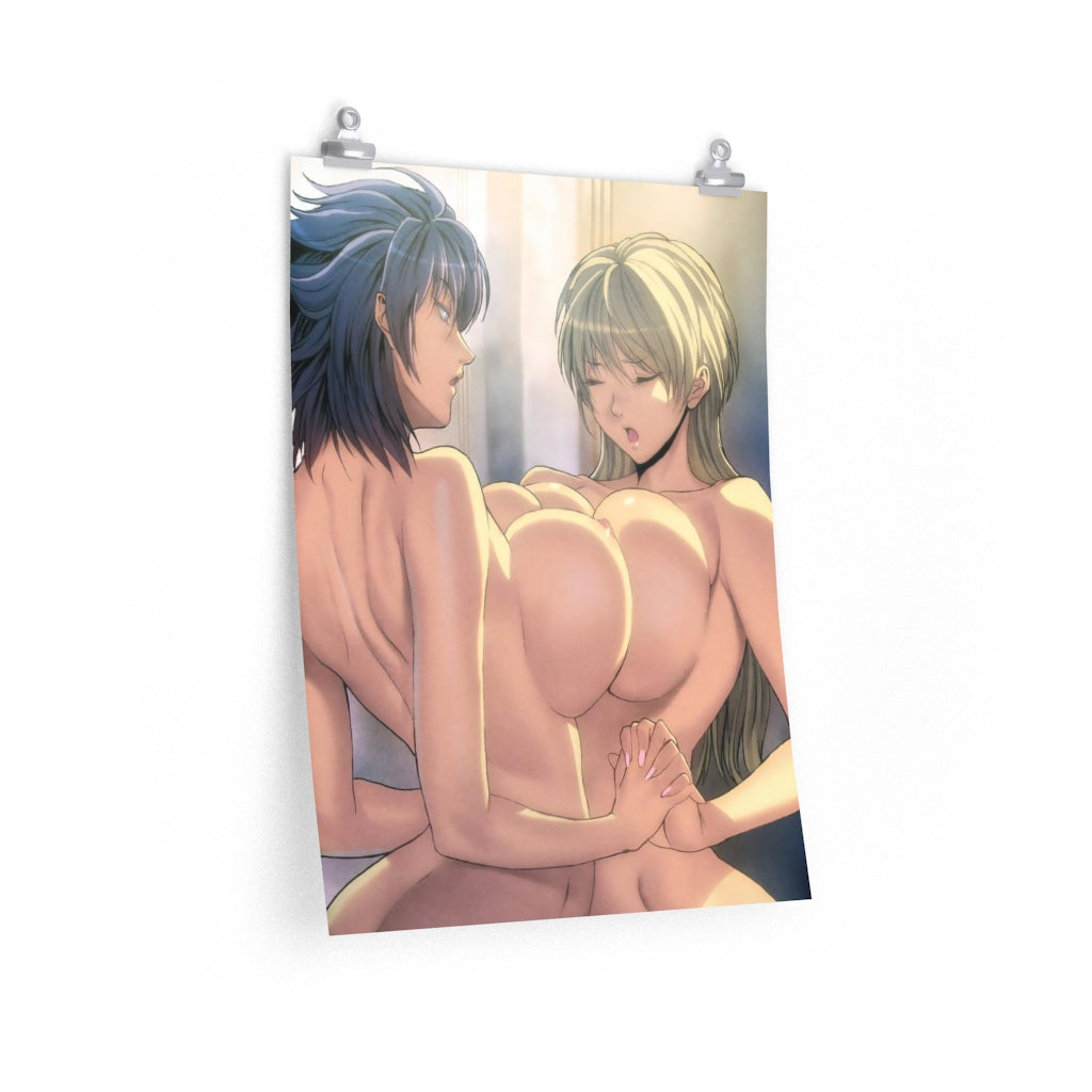 Nude Boobs Kai Harn and Sean Ari Bastard Hentai Poster - Lewd Premium Matte Vertical Poster - Adult Wall Art