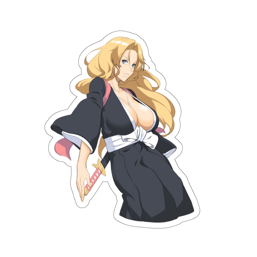 Bleach Anime Sexy Matsumoto Rangiku Waterproof Sticker - Ecchi Vinyl Decal