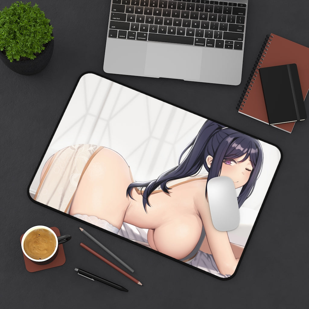 Love Live Sunshine Ecchi Mousepad - Kanan Matsuura Large Desk Mat - Ecchi Mouse Pad - MTG Playmat