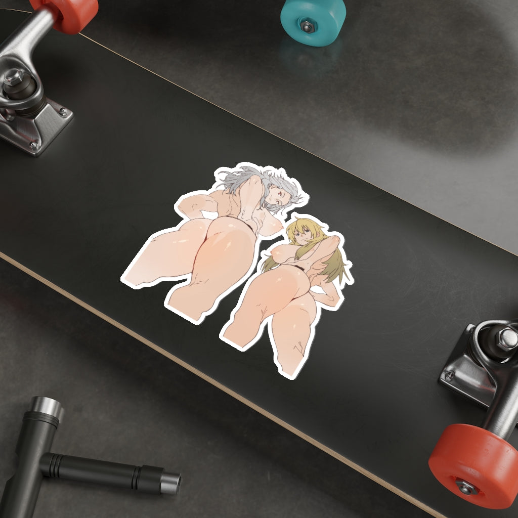 Dorohedoro Big Butt Noi and Nikaido Waterproof Sticker - Ecchi Vinyl Decal