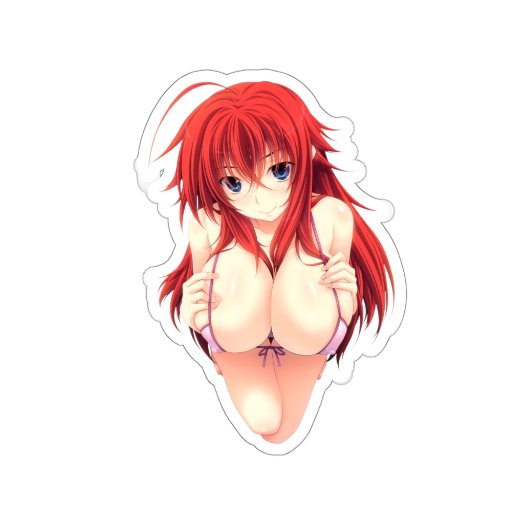 High School DxD Huge Boobs Rias Gremory Waterproof Sticker - Ecchi Vinyl Decal