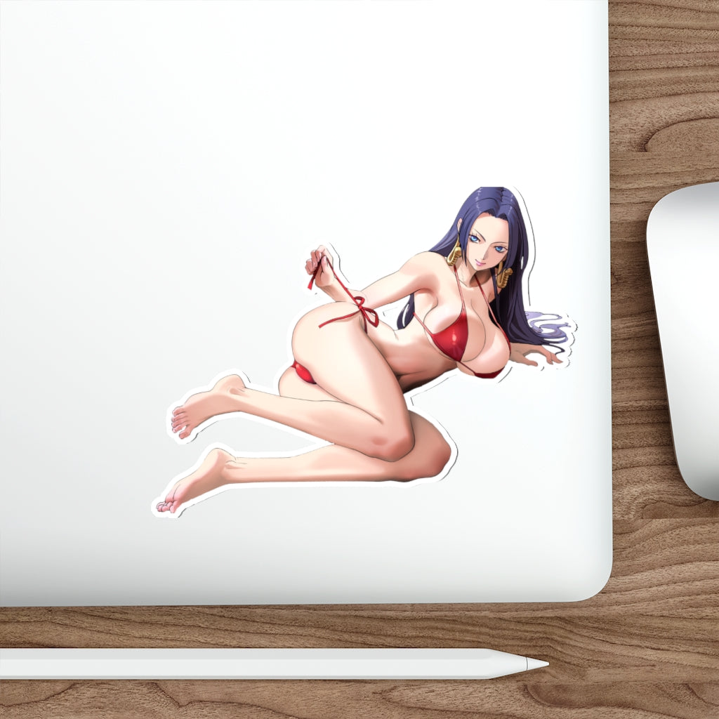 One Piece Anime Waterproof Sticker - Bikini Boa Hancock Vinyl Decal