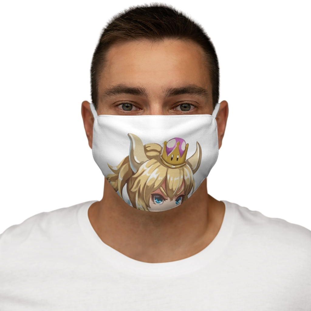 Bowsette Peeker Face Mask