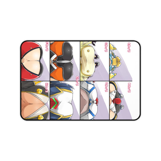 Blazblue Boobs Size Bust Chart Mousepad - Non Slip Desk Mat