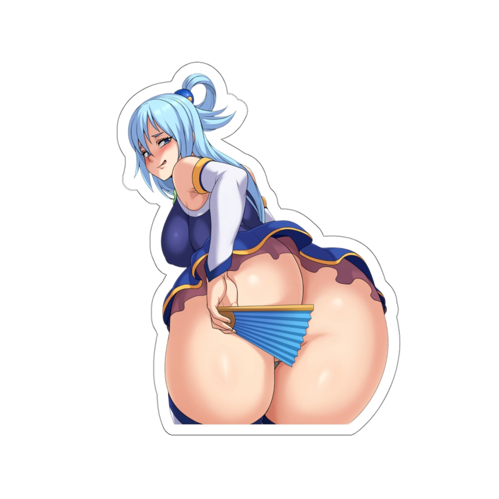 Big Butt Konosuba Aqua Waterproof Sticker - Ecchi Vinyl Decal