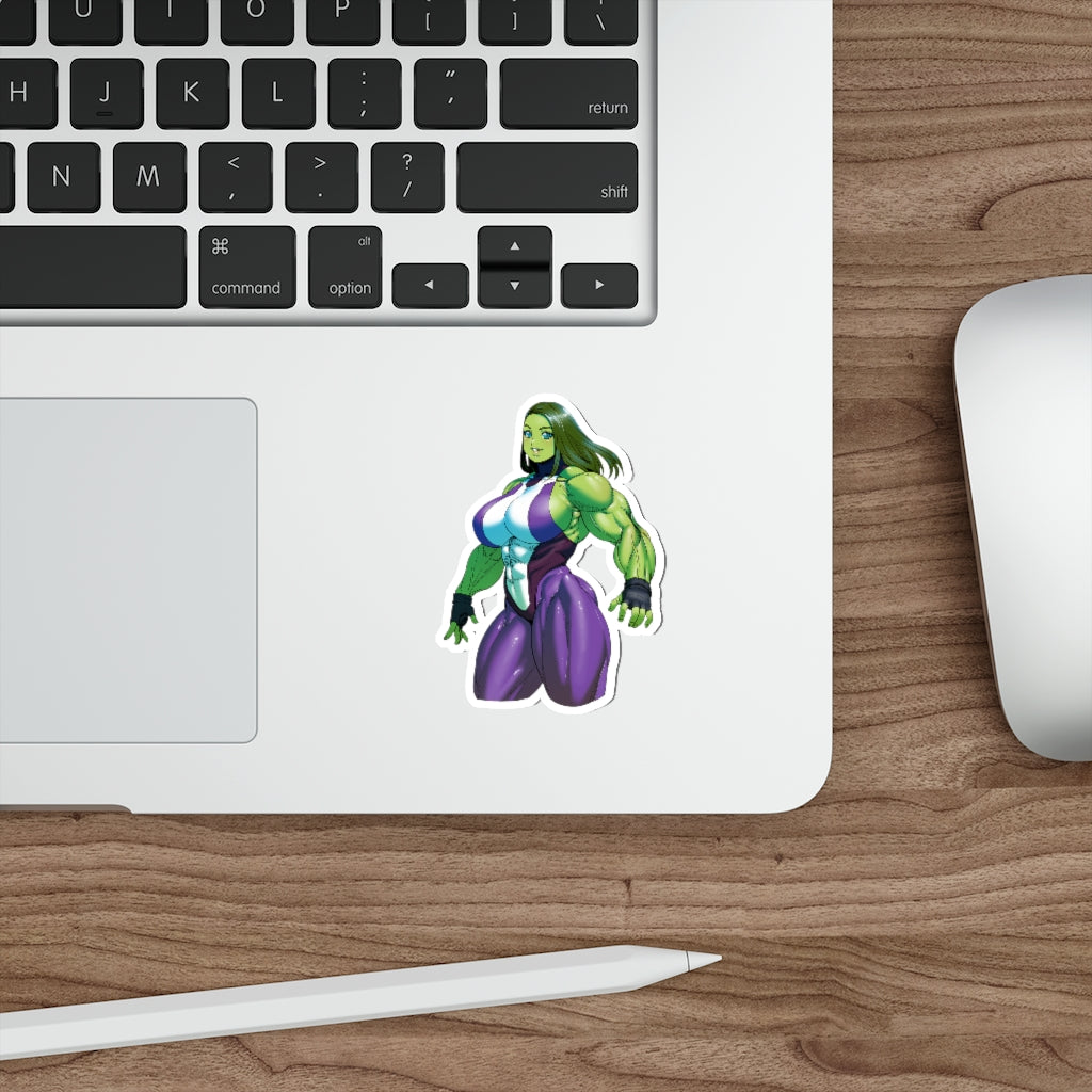 She Hulk Bodysuit Marvel Waterproof Sticker - Ecchi Vinyl Decal