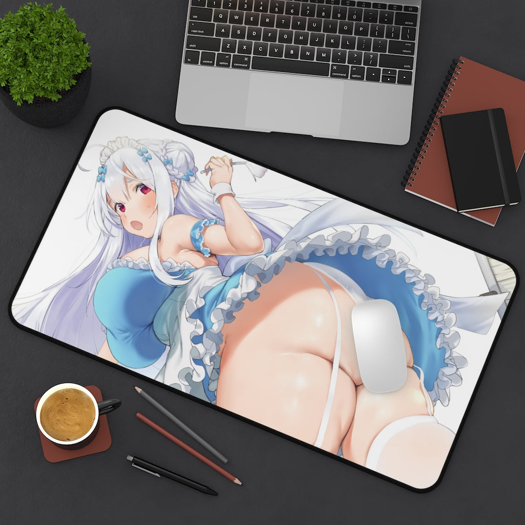 Big Butt Cygnet Azur Lane Desk Mat - Non Slip Mousepad