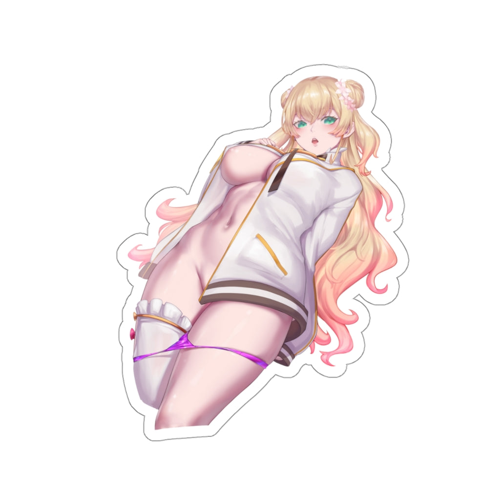 Sexy Momosuzu Nene Hololive Waterproof Sticker - Ecchi Vinyl Decal