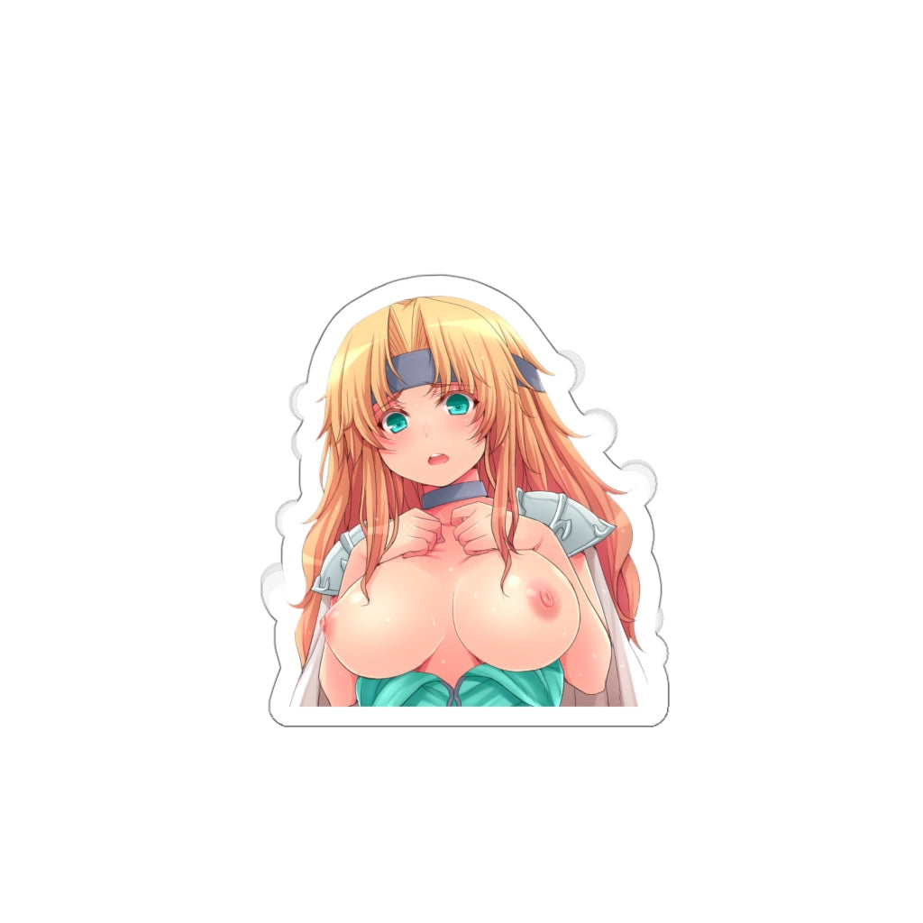 Final Fantasy 6 Topless Celes Chere Waterproof Sticker - Ecchi Vinyl Decal