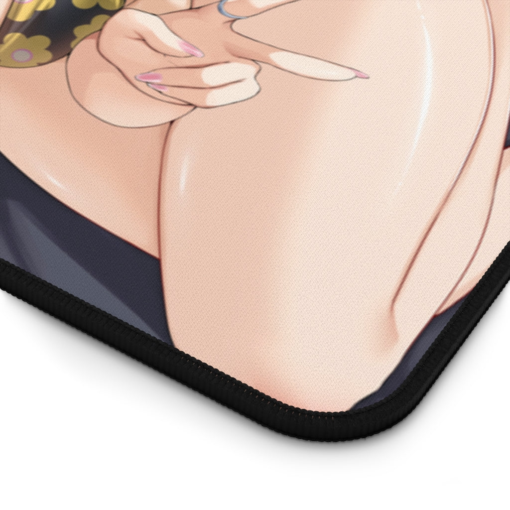 Sexy Cosplay Doll Mousepad - Marin Kitagawa Big Tits Bikini Large Desk Mat - Ecchi Desk Pad