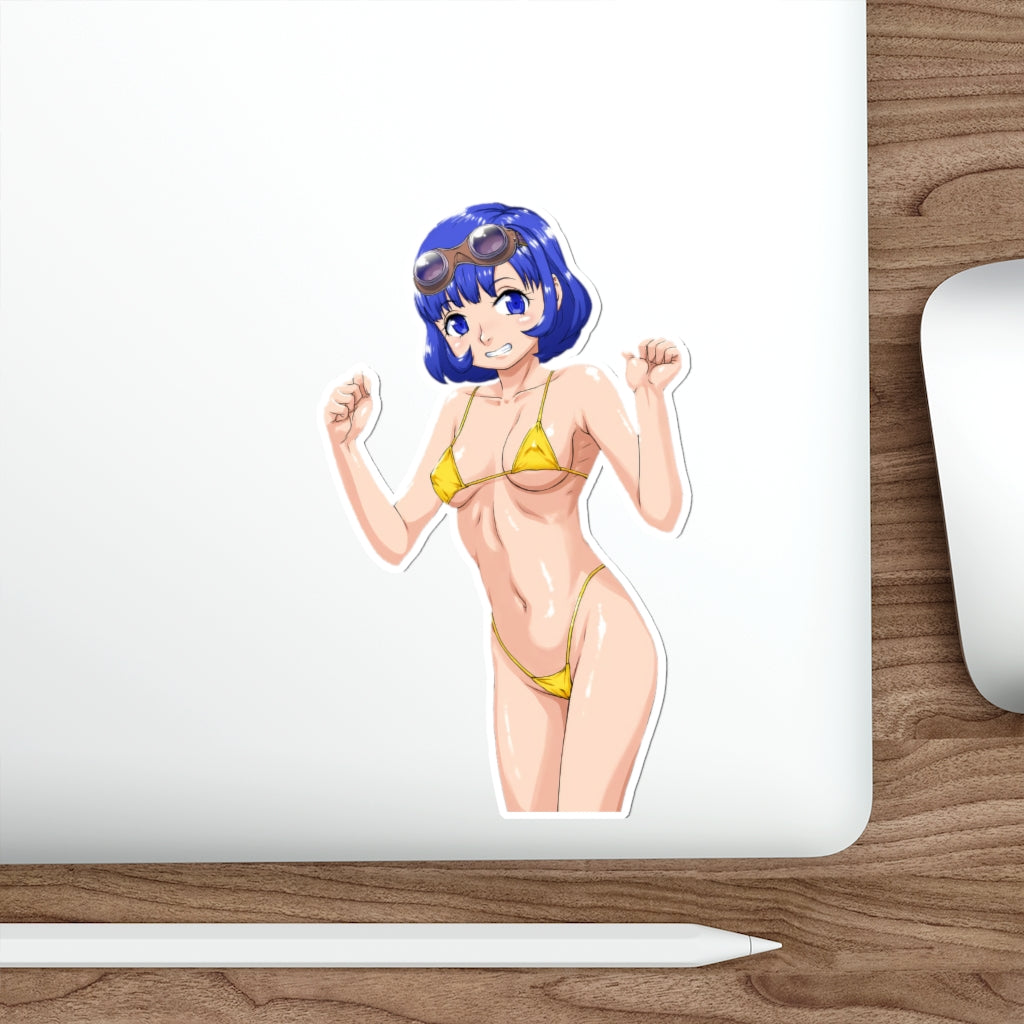 Seraphy Bikini Dragon Quest Waterproof Sticker - Ecchi Vinyl Decal