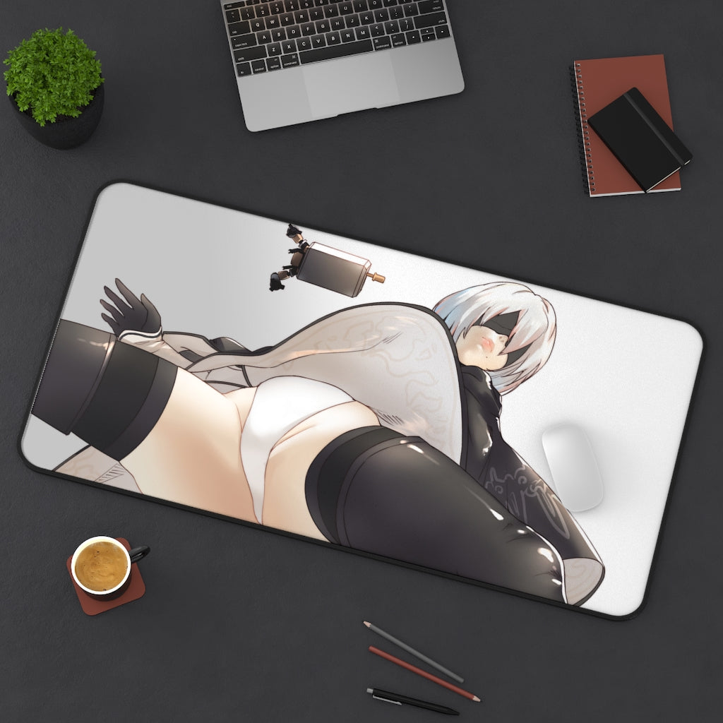 Nier Automata Sexy Mousepad - 2B Panties Desk Mat - Ecchi Gaming Playmat