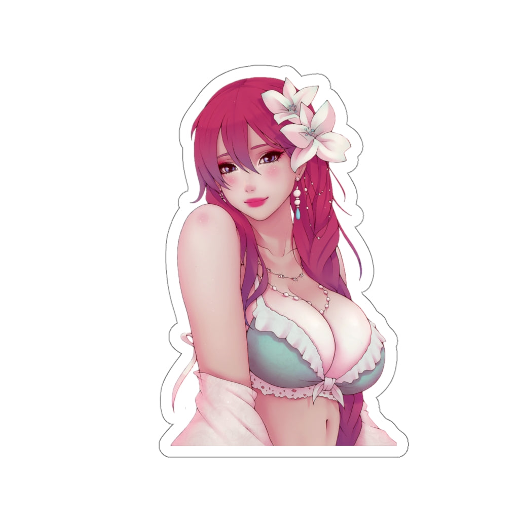 Sexy Boobs Emma Millstein Trails of Cold Steel Waterproof Sticker - Ecchi Vinyl Decal