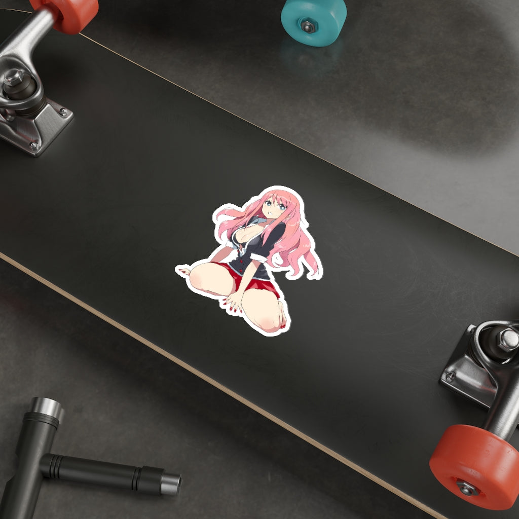 Danganronpa Junko Enoshima Waifu Waterproof Sticker - Ecchi Vinyl Decal