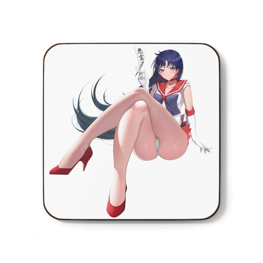 Sailor Moon Coaster - Hardboard Back Coaster - Naughty Gift - Sexy Sailor Mars