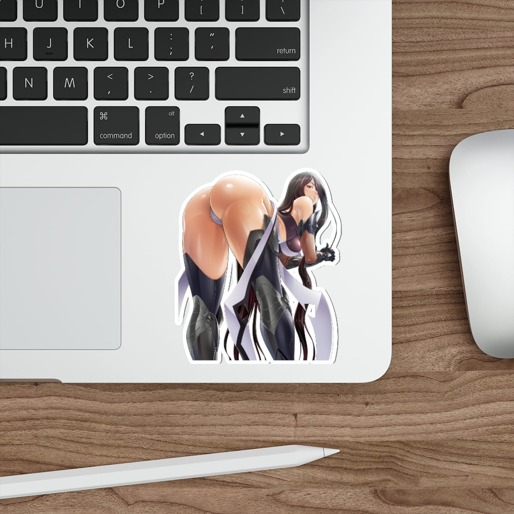 Taimanin Asagi - Fuuma Saika Sexy Ass Waterproof Sticker - Ecchi Vinyl Decal