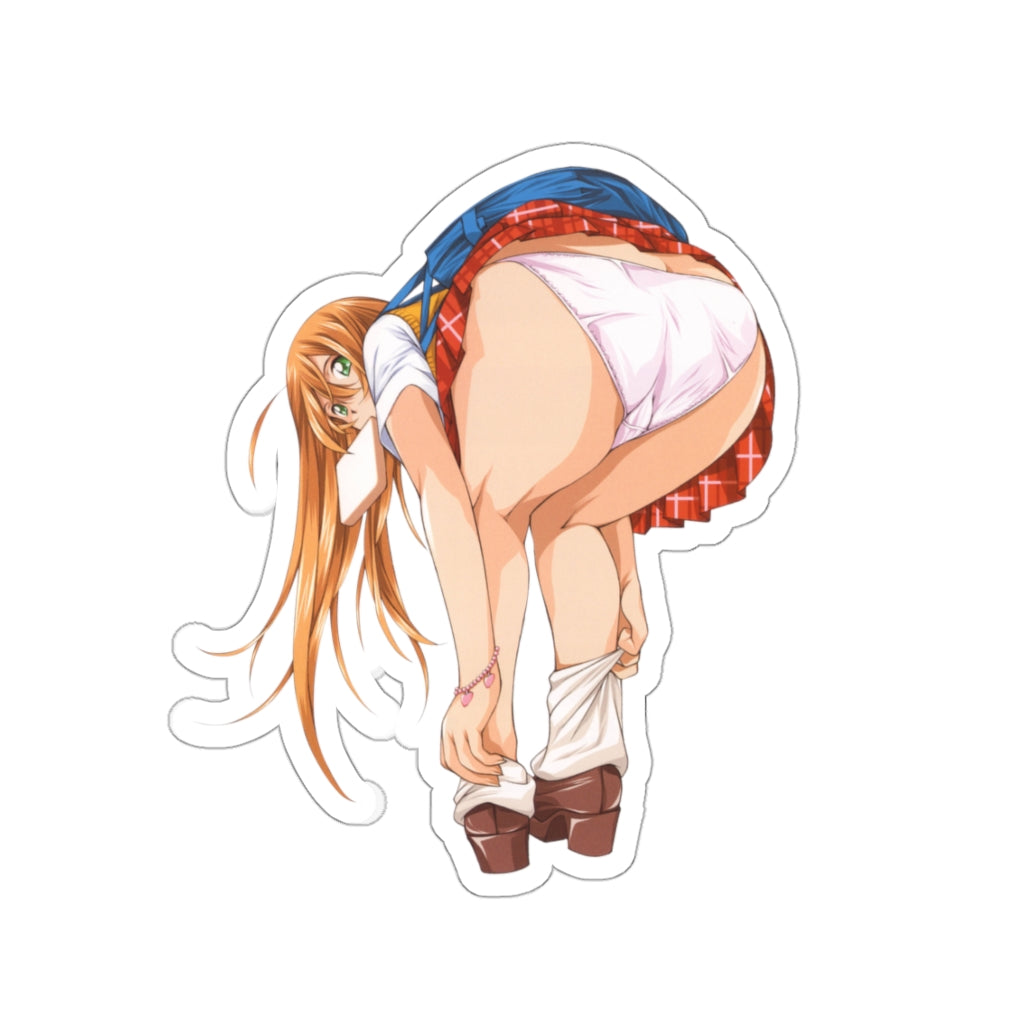 Ikkitousen Sexy Panties Hakufu Sonsaku Big Butt Waterproof Sticker - Ecchi Vinyl Decal