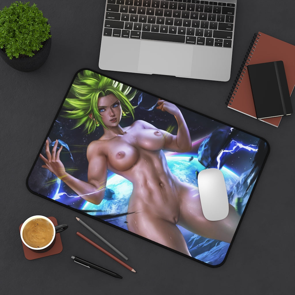 Dragon Ball Hentai Nude Kefla Desk Mat - Non Slip Mousepad