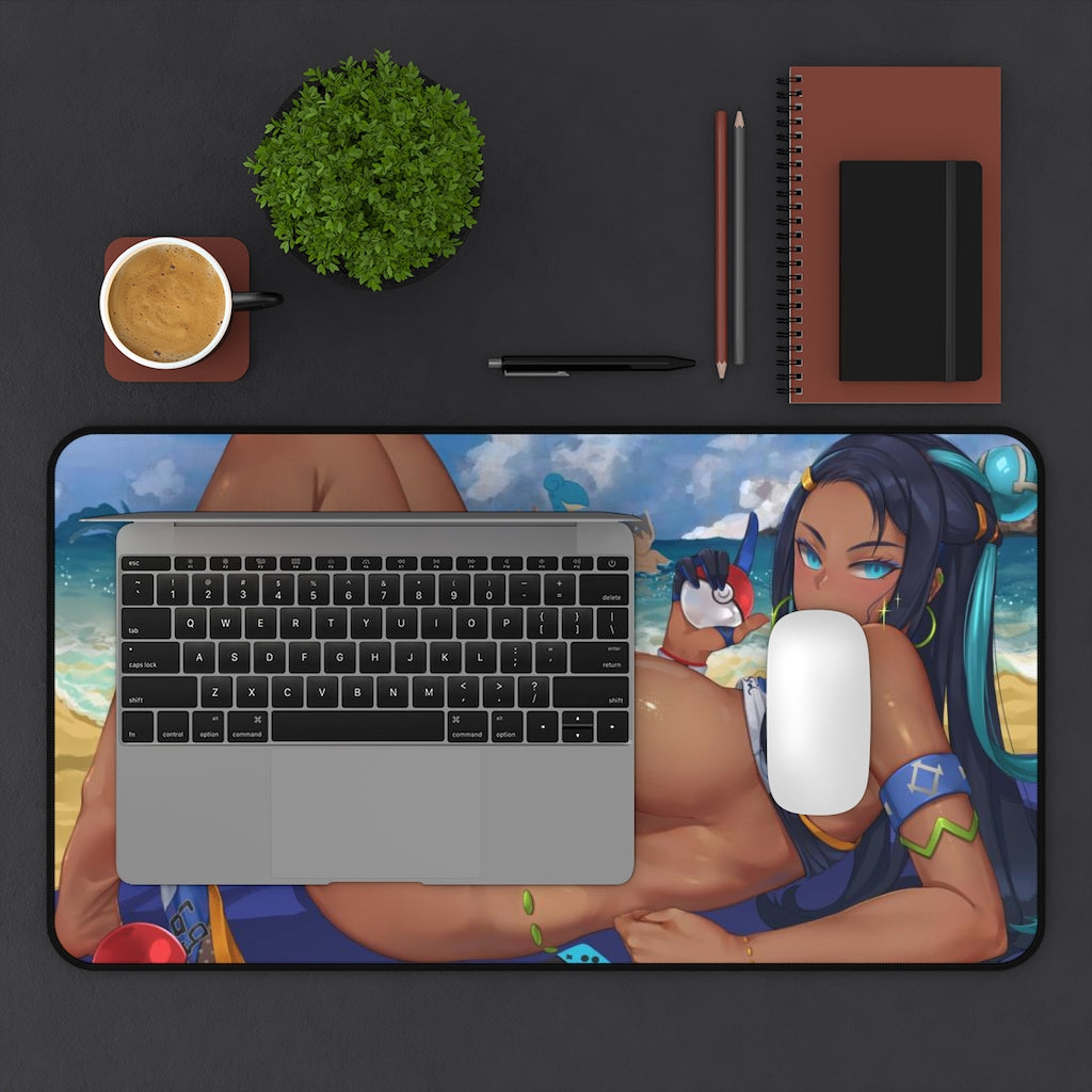 Pokemon Ecchi Mousepad - Nude Nessa - Large Desk Mat - Sexy Pokemon