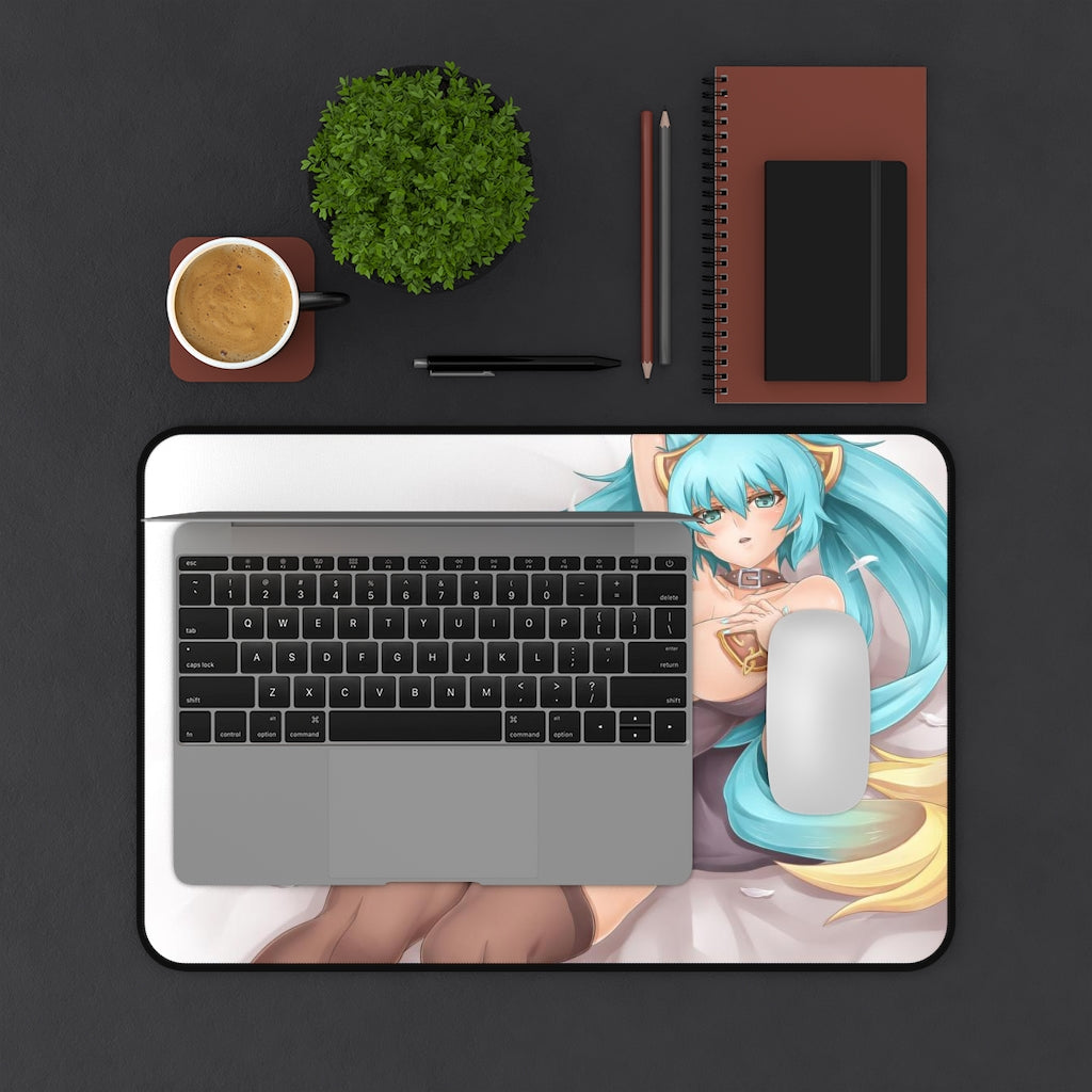 League Of Legends Sexy Mousepad - Sona Pasties Gaming Desk Mat - Ecchi Playmat