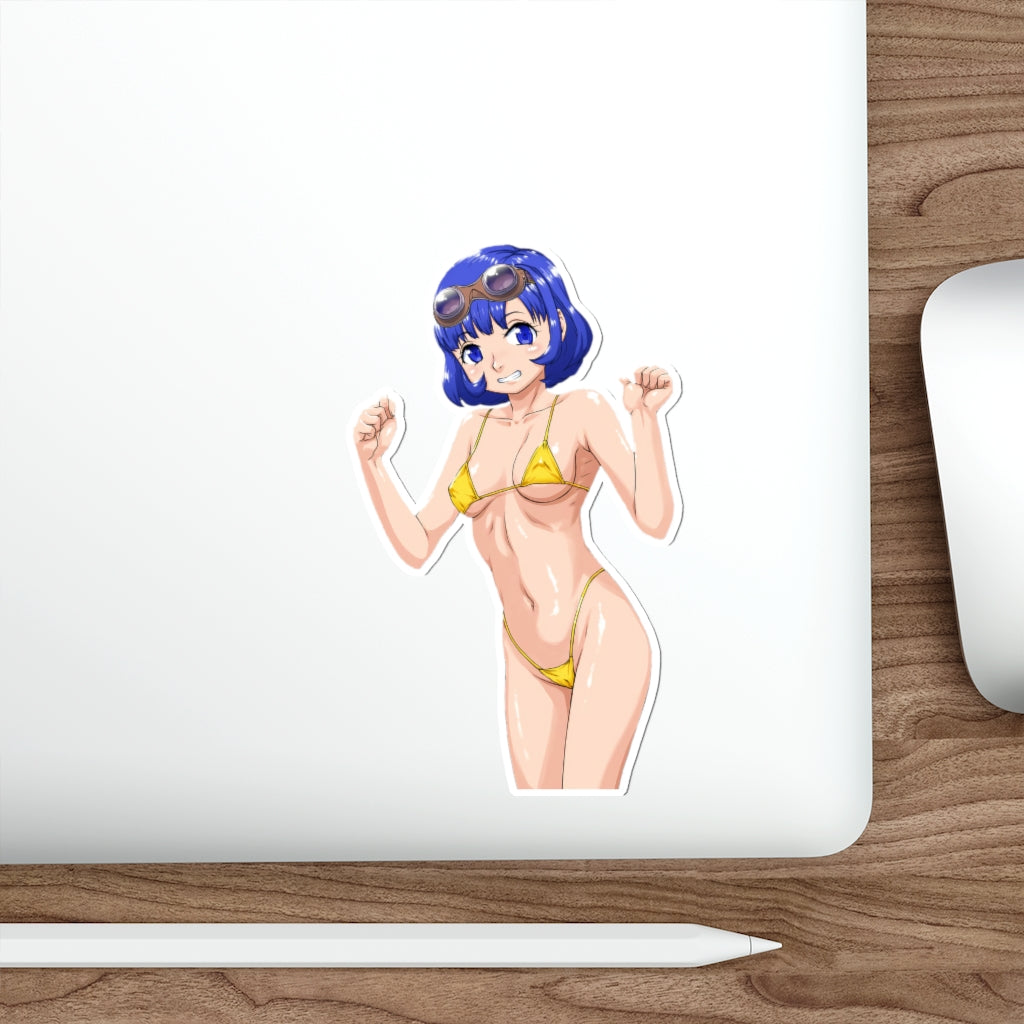 Seraphy Bikini Dragon Quest Waterproof Sticker - Ecchi Vinyl Decal