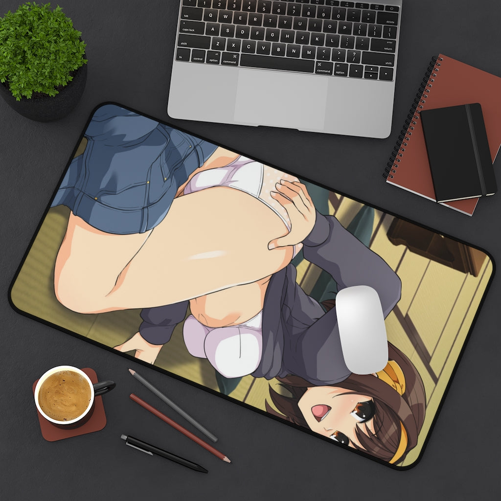 Sexy Lingerie The Melancholy of Haruhi Suzumiya Mousepad - Gaming Playmat