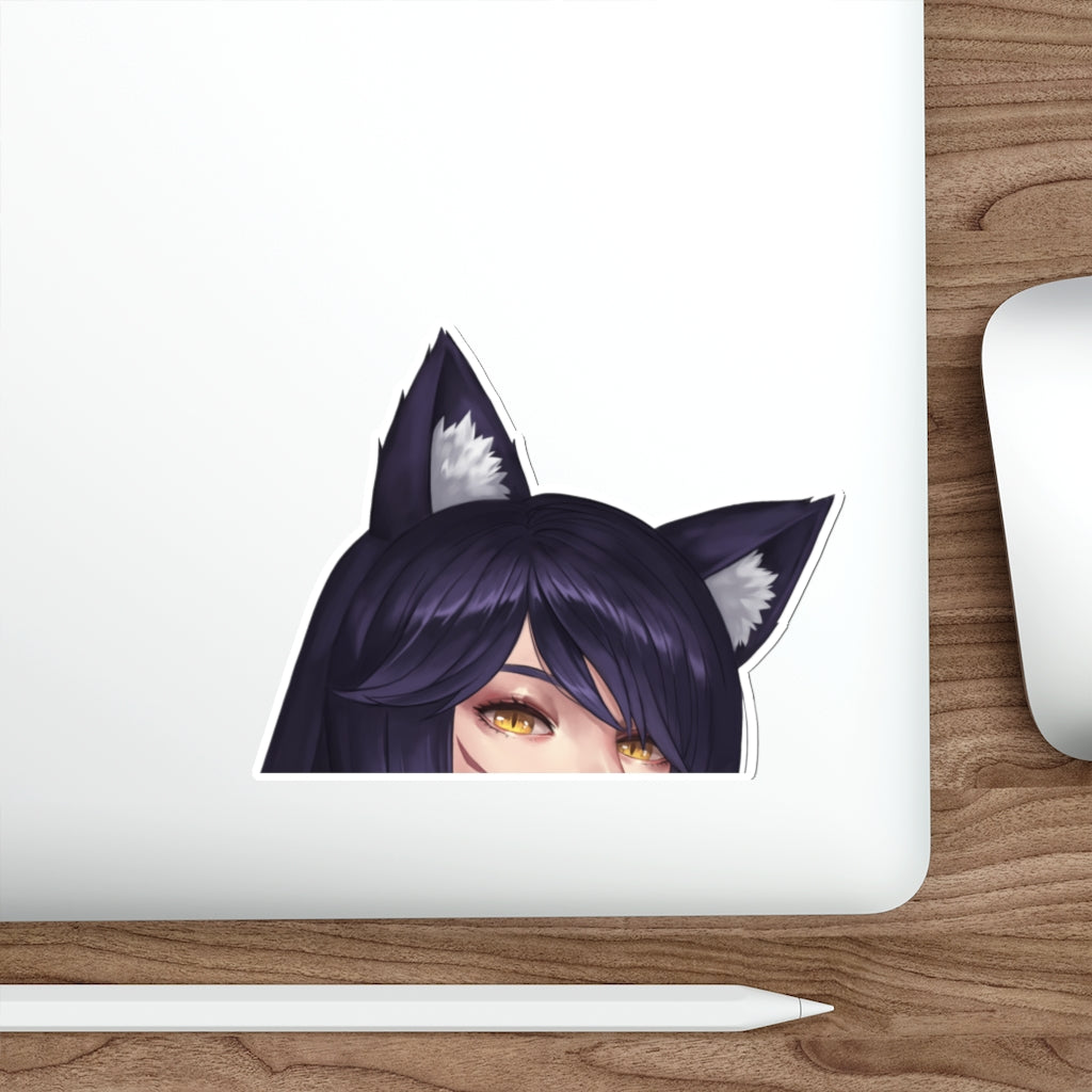 Ahri Peeker Sticker Anime Peeker Car Decal