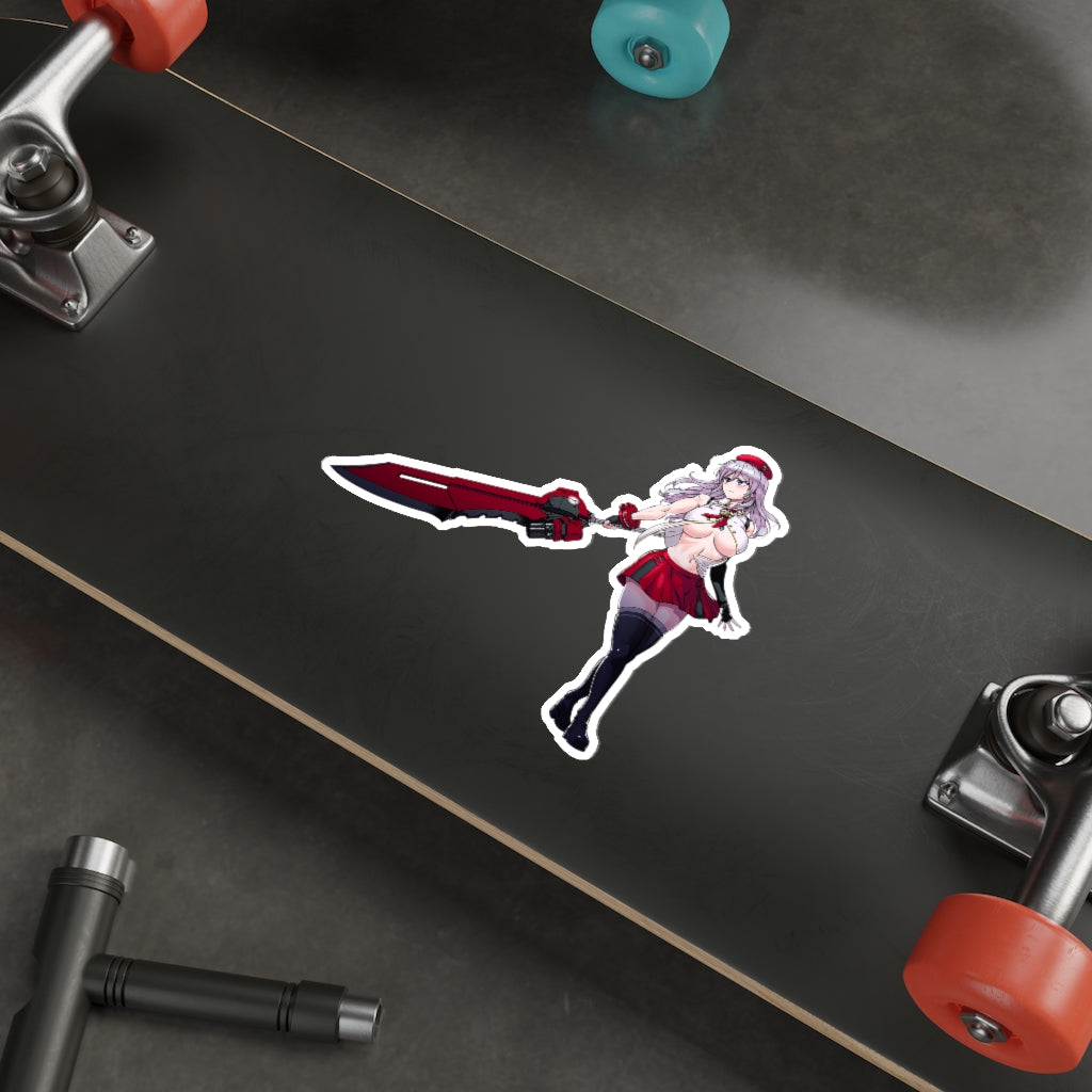 Sexy Alisa Ilinichina Amiella Sword God Eater Waterproof Sticker - Ecchi Vinyl Decal