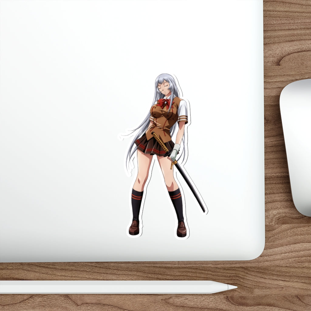 Ikkitousen Shiryuu Waterproof Sticker - Ecchi Vinyl Decal