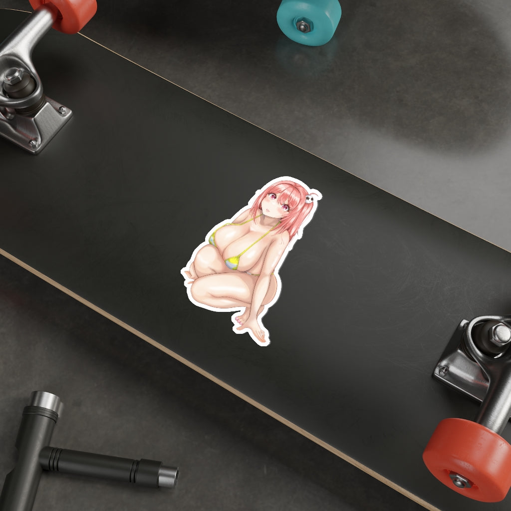 Big Boobs Honoka Waterproof Sticker - Dead or Alive Ecchi Vinyl Decal