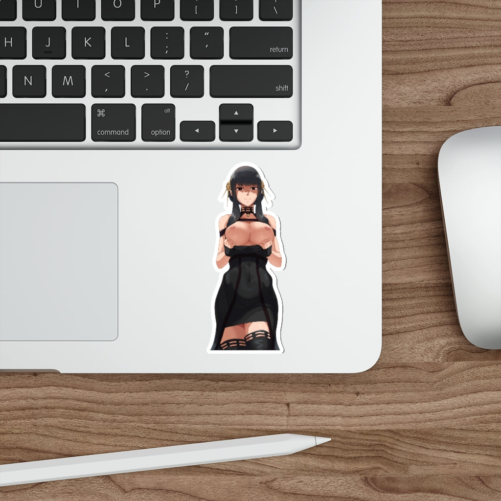 Topless Tits Yor Forger Spy x Family Waterproof Sticker - Ecchi Vinyl Decal