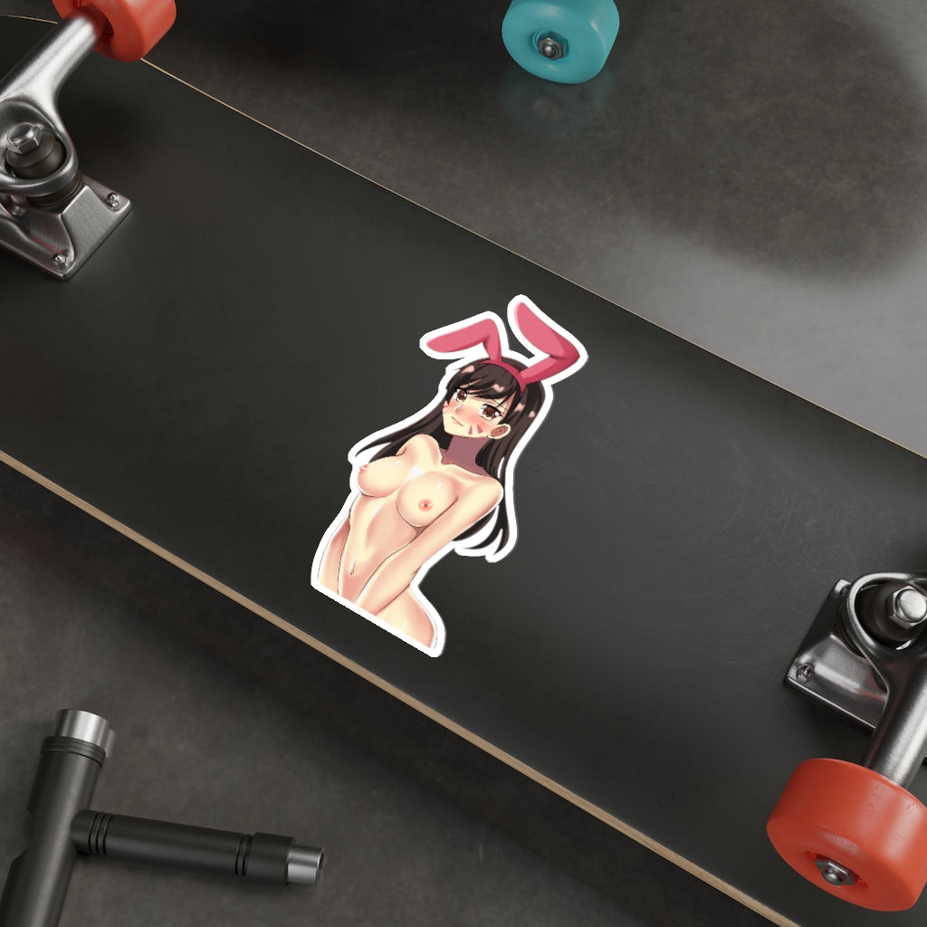 Overwatch Topless Bunngy Girl D.Va Waterproof Sticker Decal