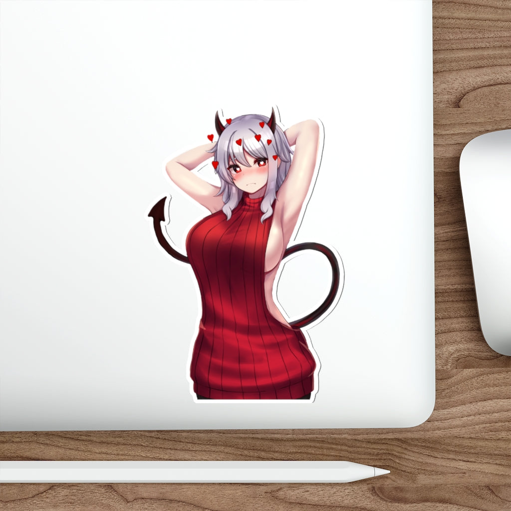 Helltaker ModeusAnime Car Decal - Waterproof Ecchi Kawaii Sticker