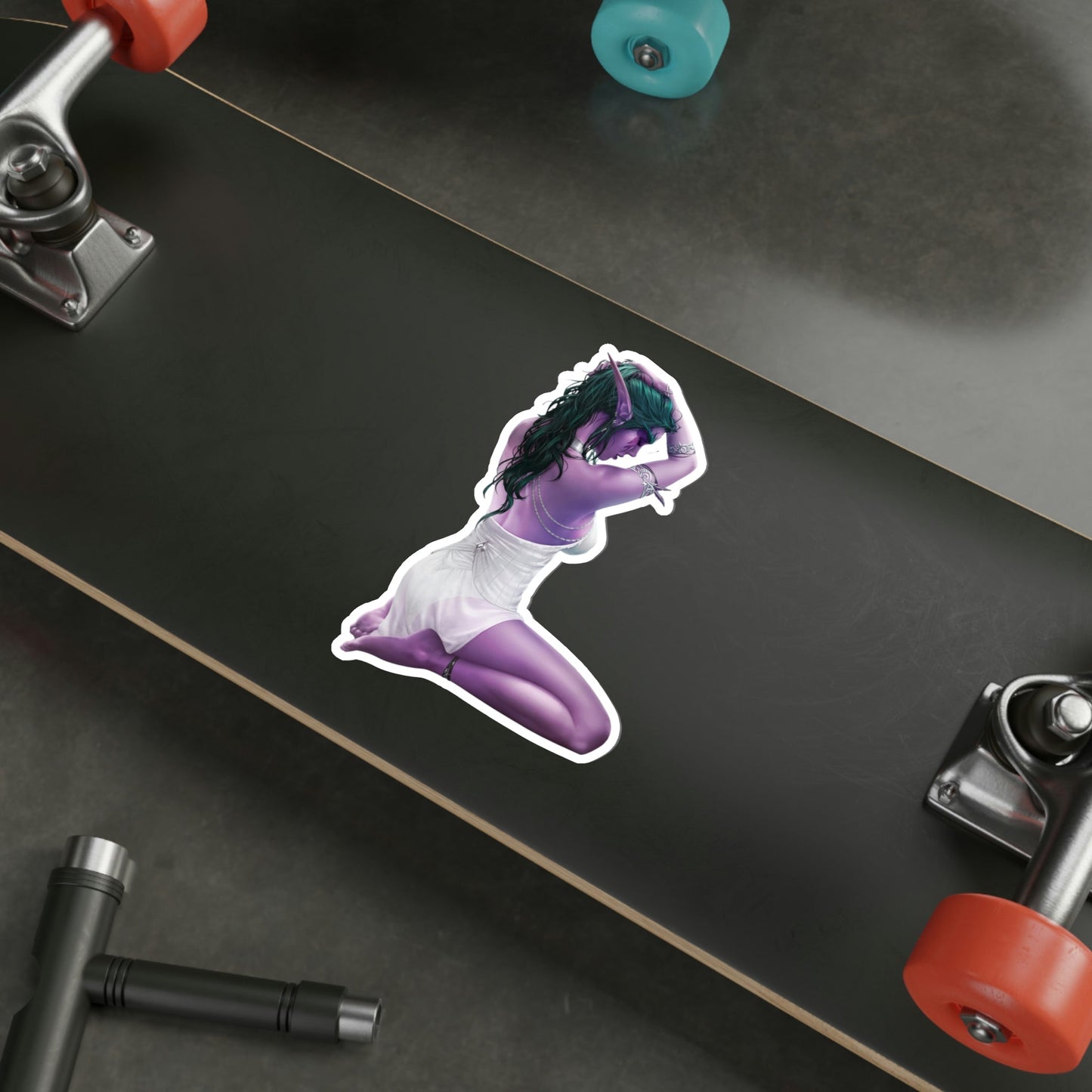 Sexy Tyrande Whisperwind Warcraft Waterproof Sticker - Weatherproof Vinyl Car Decal