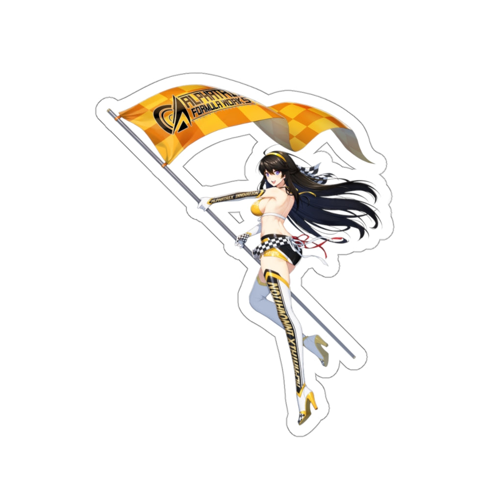 Counter Side Sexy Grid Girl Seo Yoon Waterproof Sticker - Ecchi Vinyl Decal