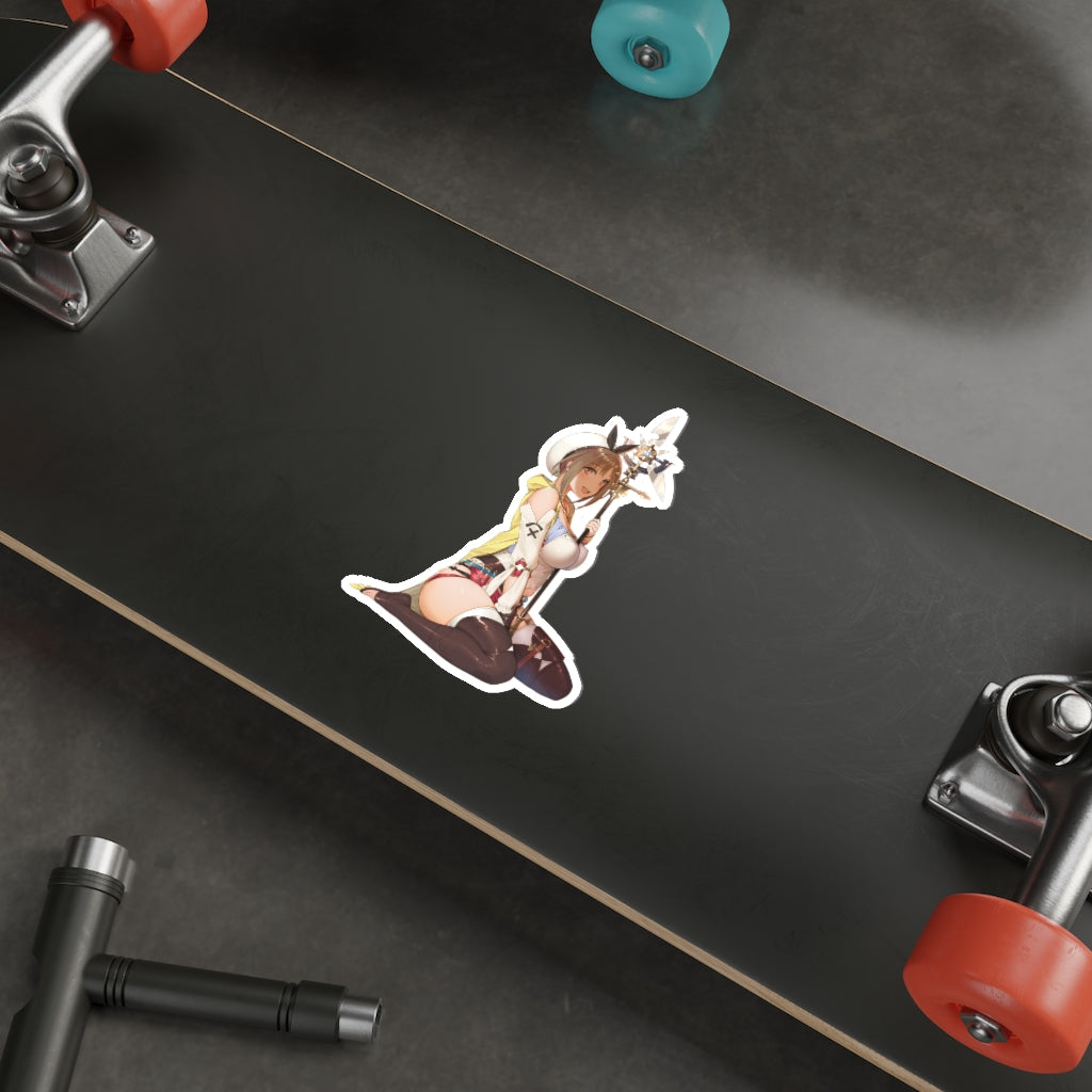 Atelier Ryza Reisalin Stout Sexy Staff Waterproof Sticker - Ecchi Vinyl Decal